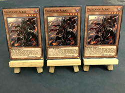 SDAZ-EN004 Fallen of Albaz Common 1st Edition Mint YuGiOh X3 - Image 1
