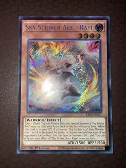 Yu-Gi-Oh! Sky Striker Ace - Raye -L26D-ENS01 - Secret Rare - 1st Edition NM! - Image 2