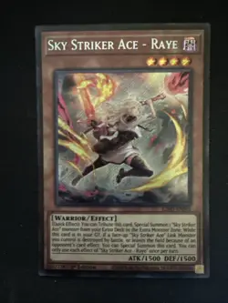 Sky Striker Ace - Raye (Alternate Art) (Secret Rare) L26D-ENS01 - Image 1