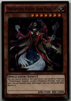 Performapal Sleight Hand Magician Ultra Rare Starter Deck: Yuya YS16-EN001 LP - Image 1