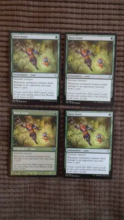 Magic: the Gathering / MtG Keen Sense x4 Mixed Sets - Image 1