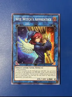 Yu-Gi-Oh! TCG Wee Witch’s Apprentice CYHO-EN049 Unl. Super Rare NM - Image 1