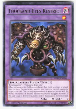 Thousand-Eyes Restrict Rare Duelist Pack: Rivals of the Pharaoh DPRP-EN046 LP - Image 1