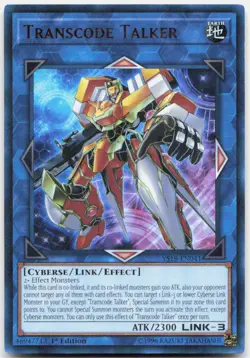 Transcode Talker YS18-EN041 Starter Deck: Codebreaker Yu-Gi-Oh 1st Edition HP - Image 1