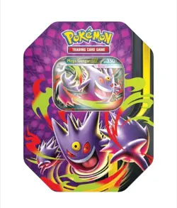 Pokemon TCG: Mega Mega Moonlit Tin Mega Gengar Ex Promo | Factory Sealed - Image 1