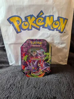 Pokemon TCG: Mega Moonlit Tin Mega Gengar Ex Promo | Factory Sealed - Image 1