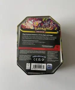Pokemon TCG: Mega Mega Moonlit Tin Mega Gengar Ex Promo | Factory Sealed - Image 3