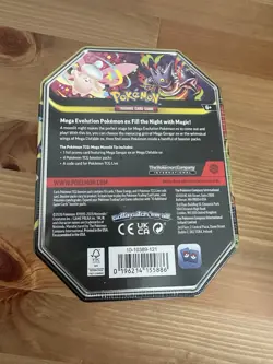 Pokemon TCG: Mega Moonlit Tin Mega Gengar Ex Promo | Factory Sealed - Image 2