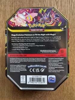 Pokemon TCG: Mega Moonlit Tin Mega Gengar Ex Promo | Factory Sealed - Image 3