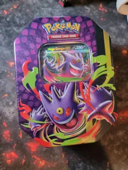 Pokemon TCG: Mega Moonlit Tin Mega Gengar Ex Promo | Factory Sealed - Image 1
