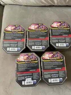 Pokemon TCG: Mega Mega Moonlit Tin Mega Gengar Ex Promo | Factory Sealed - Image 3