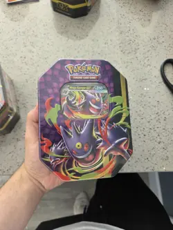 Pokemon TCG: Mega Mega Moonlit Tin Mega Gengar Ex Promo | Factory Sealed - Image 1