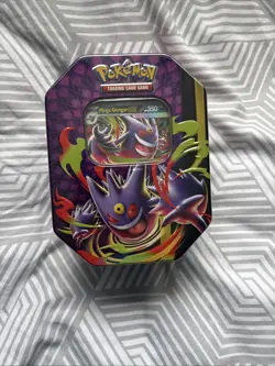 Pokemon TCG: Mega Mega Moonlit Tin Mega Gengar Ex Promo | Factory Sealed - Image 1