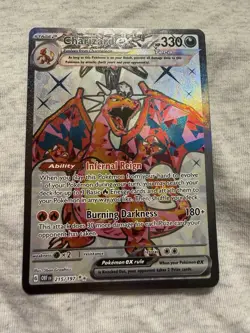 🔥 Charizard ex 215/197 Obsidian Flames Ultra Rare NM Holo Pokemon Card 🔥 - Image 1