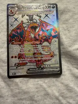 🔥 Charizard ex 215/197 Obsidian Flames Ultra Rare NM Holo Pokemon Card 🔥 - Image 4