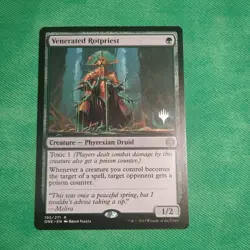MTG Venerated Rotpriest (Promo Pack) (Phyrexia: All Will Be One) - Promo #192 - Image 1