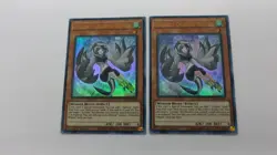 2x LYRILUSC CELESTINE WAGTAIL 1ST EDITION LED8-EN036 ULTRA YUGIOH NM UNPLAYED - Image 1