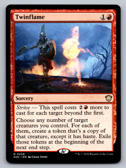 Twinflame R 0258 Secrets of Strixhaven Regular - Image 1