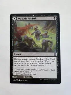 Malakir Rebirth / Malakir Mire - MTG Zendikar Rising - NM - Image 1
