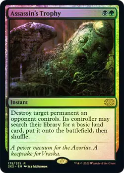 Assassin's Trophy *FOIL* ( Near Mint) (Double Masters 2022) | MTG - Image 1