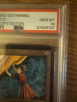 1993 MTG Magic: the Gathering CE MtG Forcefield PSA 10 - Image 1