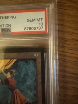 1993 MTG Magic: the Gathering CE MtG Forcefield PSA 10 - Image 4