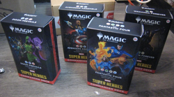 Magic MTG Marvel Super Heroes Commander Deck Case Set of 4 SEALED - Image 4