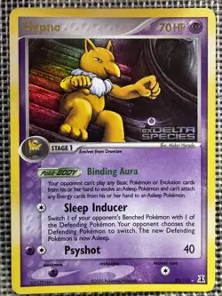 Hypno EX Delta Species 23/113 Pokemon Card - Image 1