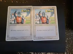 Magic: The Gathering 2x Crusade 4ED - Image 1