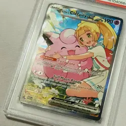 2026 Pokemon TCG Lillies Clefairy 280/217 ex SIR Ascended Heroes PSA 8 NM/MT - Image 5