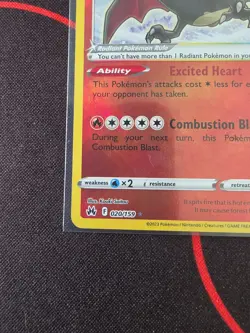 Radiant Charizard 20/159 Crown Zenith Holo Pokemon TCG Pack Fresh Near Mint - Image 4
