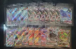Pokemon Vmax Lot Rayquaza Blaziken Calyrex - Image 1