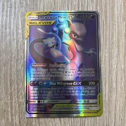 Pokemon mewtwoy mew gx ps 270 and Darkrai GX Secret 158/147 Burning Shadows Rain - Image 3