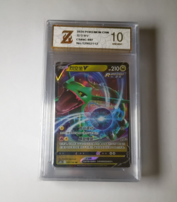 Rayquaza V CS4bC Chinese Holo RR 097/132 CGC 10 Gem Mint 2024 - Image 1