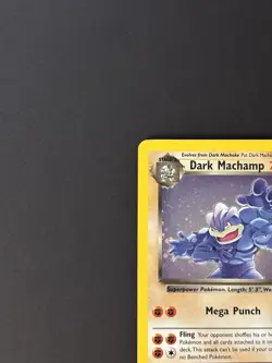 Wizards Pokemon TCG Dark Machamp 10/82 Team Rocket Holo Rare HP70 2000 Unlimited - Image 3