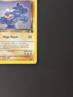 Wizards Pokemon TCG Dark Machamp 10/82 Team Rocket Holo Rare HP70 2000 Unlimited - Image 5