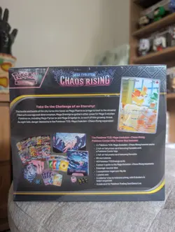 Mega Evolution Chaos Rising PC ETB Elite Trainer Box Pokemon TCG (slight tear) - Image 4
