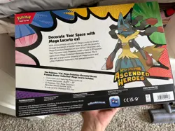 Pokemon Mega Evolution Ascended Heroes Premium Poster Collection Mega Lucario EX - Image 2