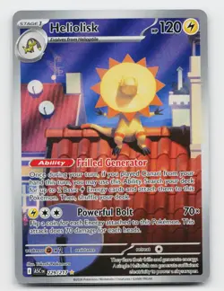 Heliolisk Illustration Rare ME: Ascended Heroes 229/217 Pokemon TCG - Image 1