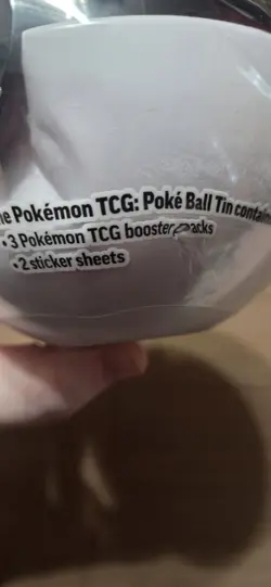 Pokemon MoonBall Pokeball FACTORY SEALED TCG 3 Booster Packs (Cosmetic Damage) - Image 5