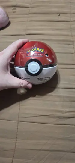 Pokemon TCG Pokeball Factory Sealed With 3 Booster Packs And 2 Sticker Sheets - Image 1