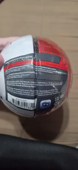 Pokemon TCG Pokeball Factory Sealed With 3 Booster Packs And 2 Sticker Sheets - Image 3