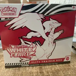 Pokemon TCG Scarlet Violet White Flare Elite Trainer Box ETB Sealed New - Image 1