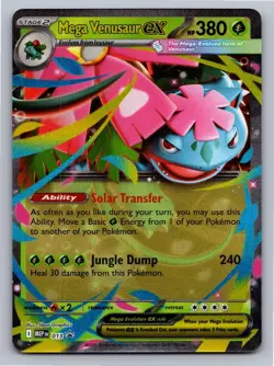 Mega Venusaur ex 013 Holo Promo ME: Mega Evolution Promo Pokemon Holo Near Mint - Image 1