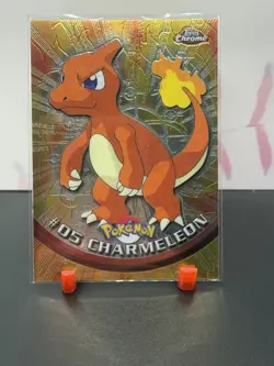 2000 Topps Chrome Pokemon Charmeleon #05 Series 1 NM - Image 1