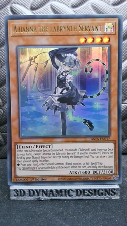 | Yugioh Arianna the Labrynth Servant TAMA-EN017 1st Ultra Rare NM/M 🔥 | - Image 1