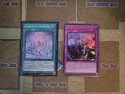 YUGIOH LABRYNTH LABYRINTH TAMA SUPER + BIG WELCOME LABRYNTH PHHY ULTRA 1ST ED NM - Image 1