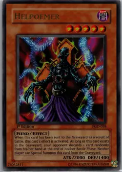 Helpoemer Ultra Rare Pharaonic Guardian PGD-058 LP - 1st Edition - Image 1
