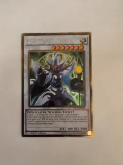 Yugioh - Arcanite Magician PGL3-EN060 1st Edition Gold Rare NM - Image 1