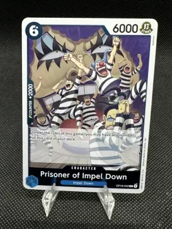 Prisoner of Impel Down OP16-042 R The Time of Battle Foil English One Piece - Image 1